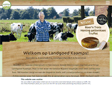Tablet Screenshot of kaamps.nl